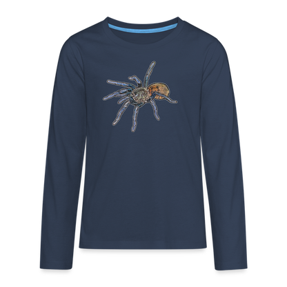 Teenager Longsleeve Chromatopelma cyaneopubescens - Navy