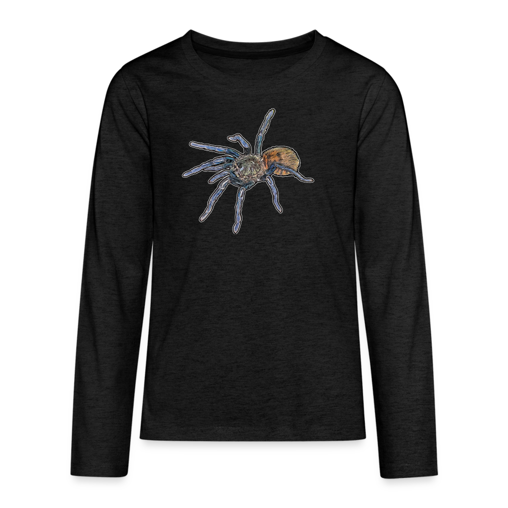 Teenager Longsleeve Chromatopelma cyaneopubescens - Anthrazit