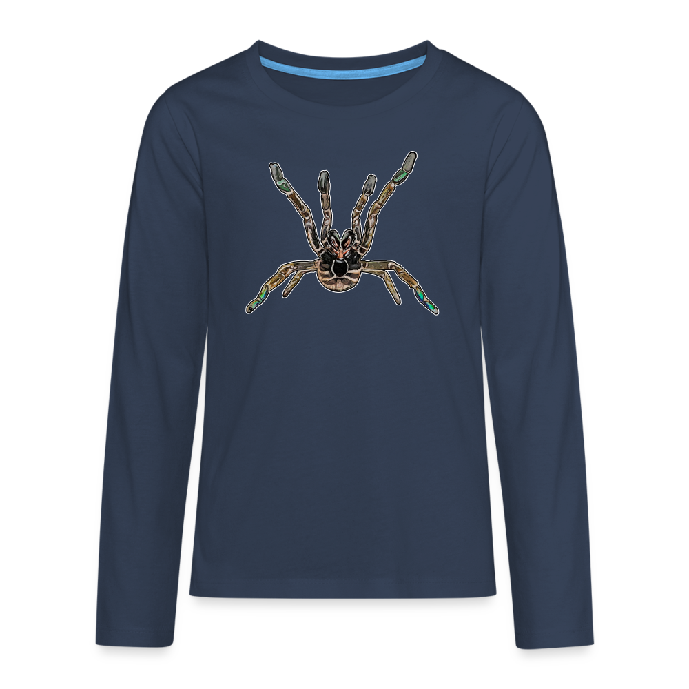 Teenager Longsleeve Pterinochilus murinus tcf - Navy