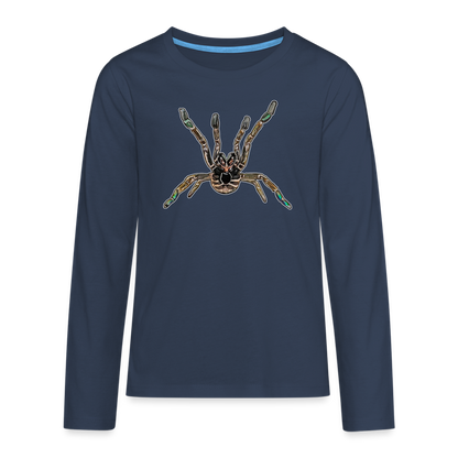 Teenager Longsleeve Pterinochilus murinus tcf - Navy