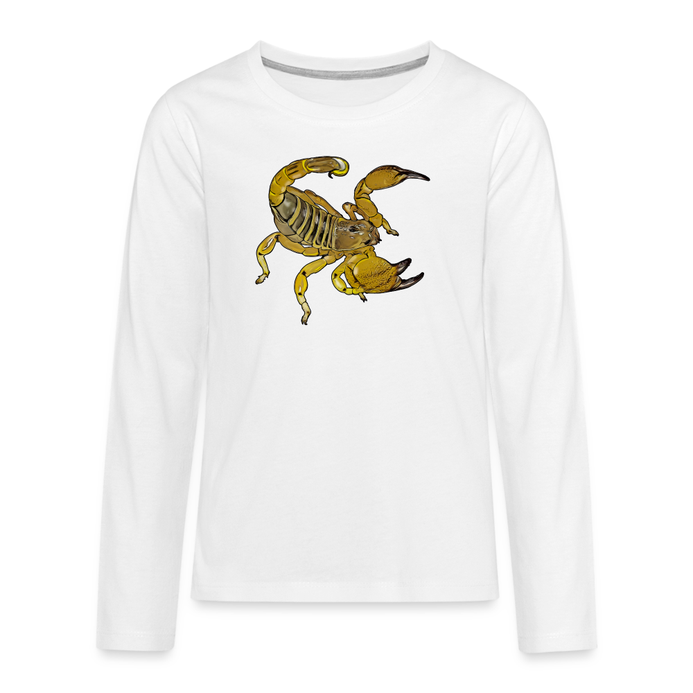 Teenager Scorpio maurus palmatus - weiß