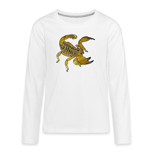 Teenager Scorpio maurus palmatus - weiß