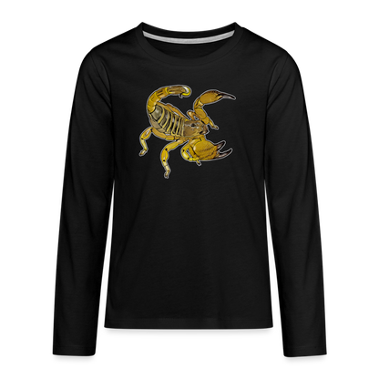 Teenager Scorpio maurus palmatus - Schwarz