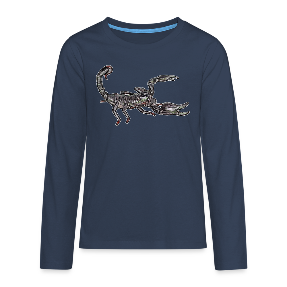 Teenager Longsleeve Heterometrus silenus - Navy