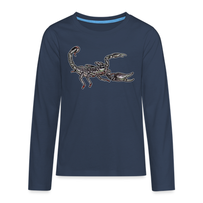 Teenager Longsleeve Heterometrus silenus - Navy