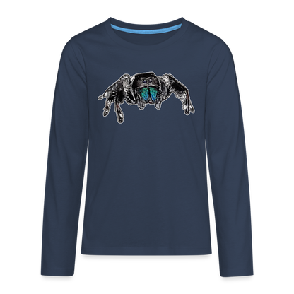 Teenager Longsleeve Phidippus regius Everglades male - Navy