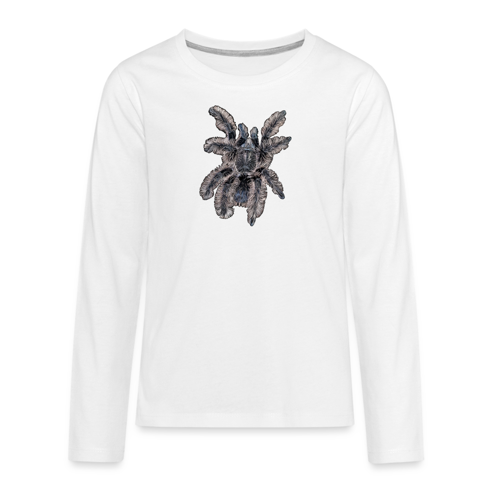 Teenager Longsleeve Tliltocatl albopilosus - weiß