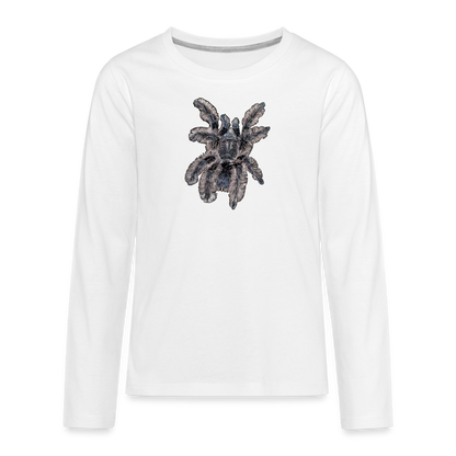Teenager Longsleeve Tliltocatl albopilosus - weiß