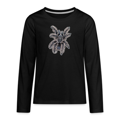 Teenager Longsleeve Tliltocatl albopilosus - Schwarz
