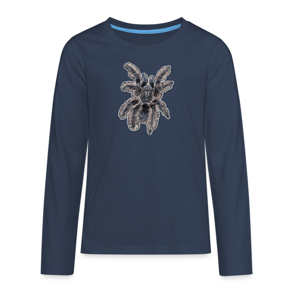 Teenager Longsleeve Tliltocatl albopilosus - Navy