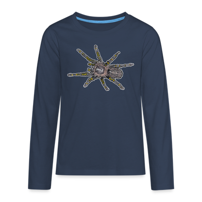 Teenager Longsleeve Grammostola pulchripes - Navy