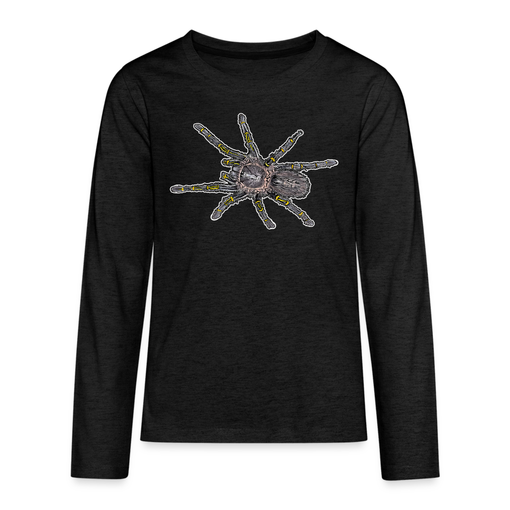 Teenager Longsleeve Grammostola pulchripes - Anthrazit