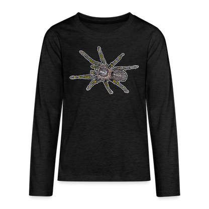 Teenager Longsleeve Grammostola pulchripes - Anthrazit