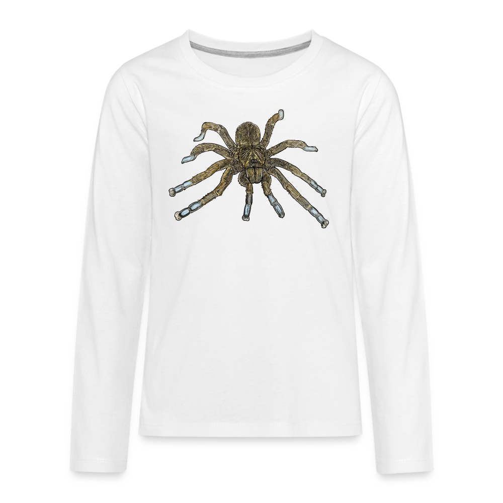 Teenager Longsleeve Idiothele mira - weiß