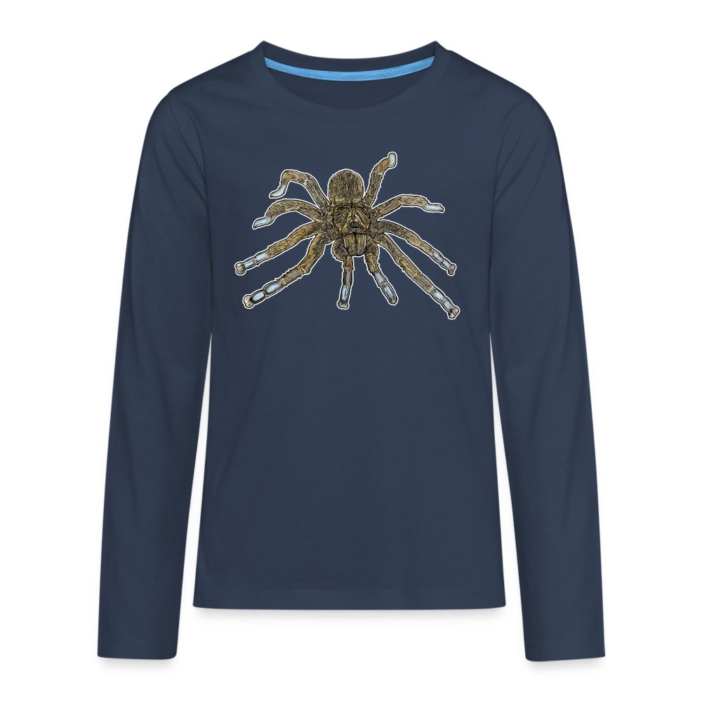 Teenager Longsleeve Idiothele mira - Navy