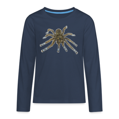 Teenager Longsleeve Idiothele mira - Navy