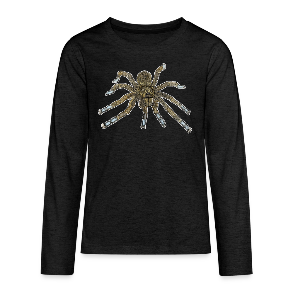 Teenager Longsleeve Idiothele mira - Anthrazit