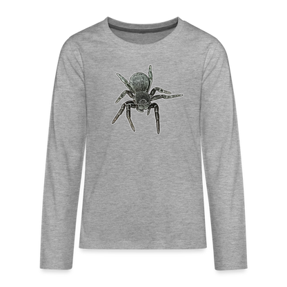 Teenager Longsleeve Eresus walckenaeri - Grau meliert
