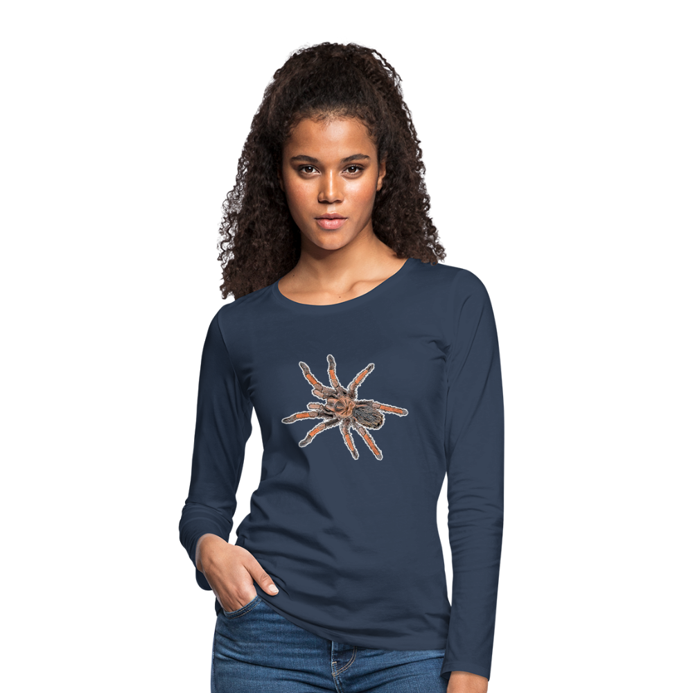 Frauen Longsleeve Brachypelma emilia - Navy