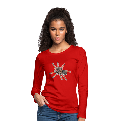 Frauen Longsleeve Brachypelma emilia - Rot