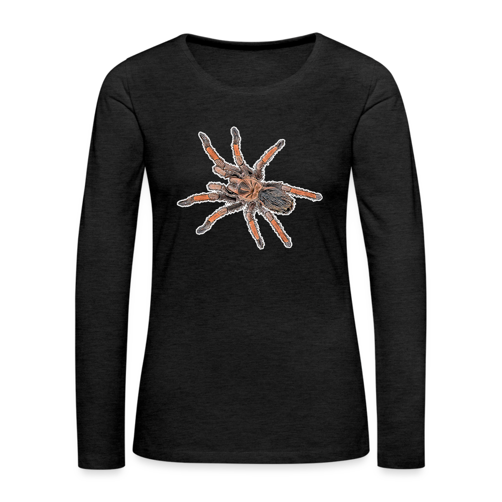 Frauen Longsleeve Brachypelma emilia - Anthrazit