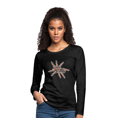Frauen Longsleeve Brachypelma emilia - Anthrazit