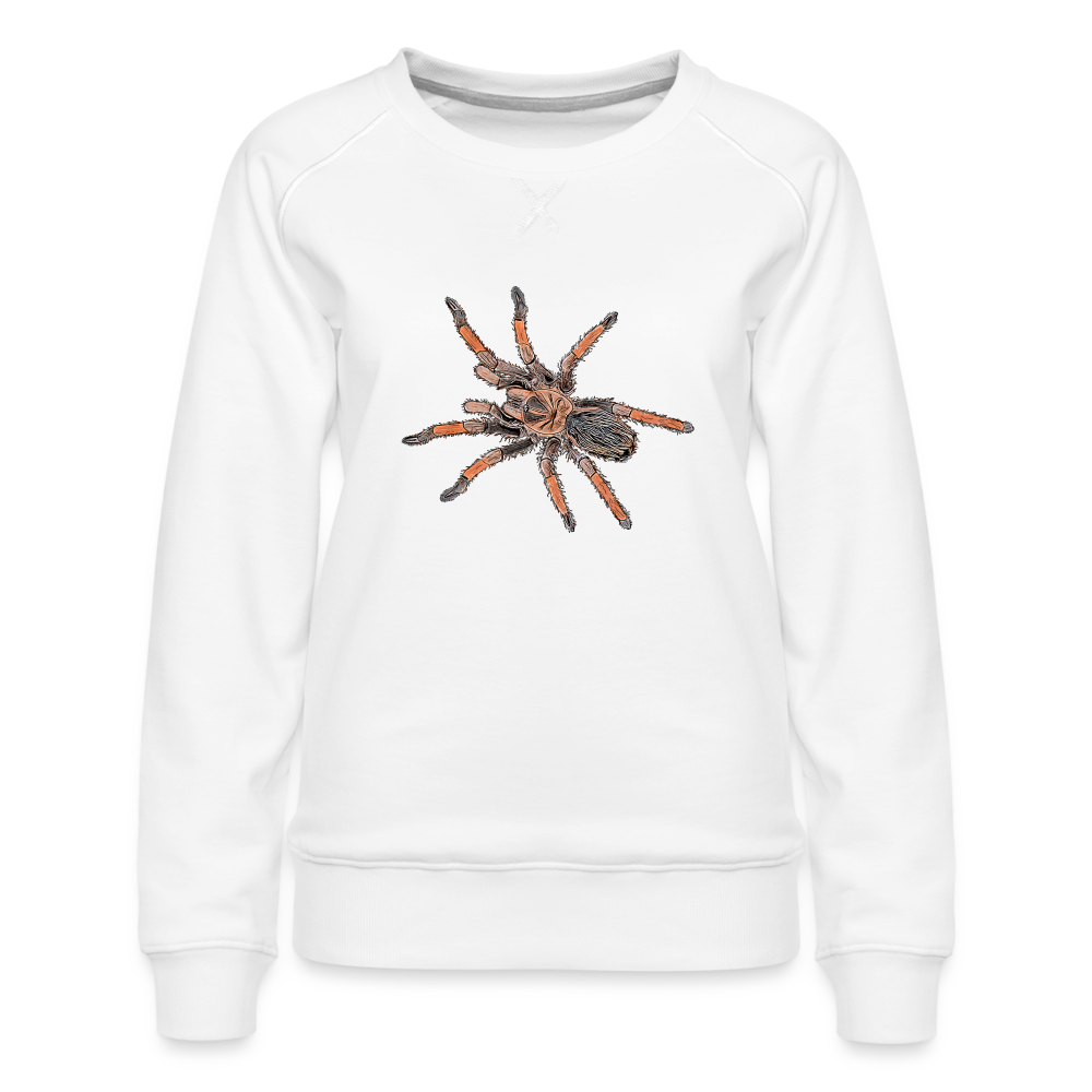 Frauen Pullover Brachypelma emilia - weiß