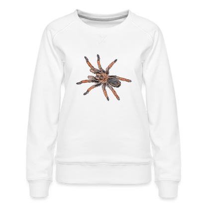 Frauen Pullover Brachypelma emilia - weiß