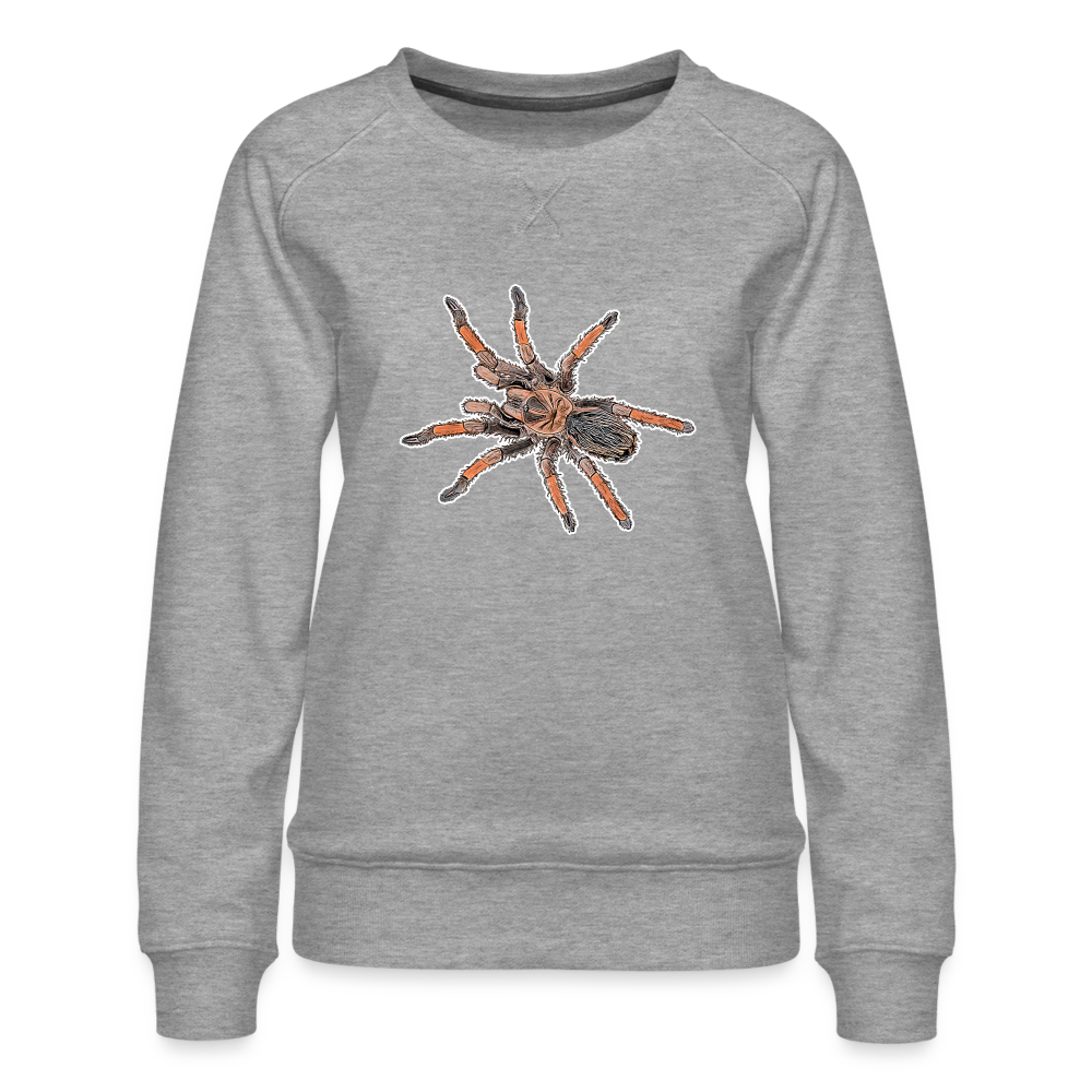 Frauen Pullover Brachypelma emilia - Grau meliert