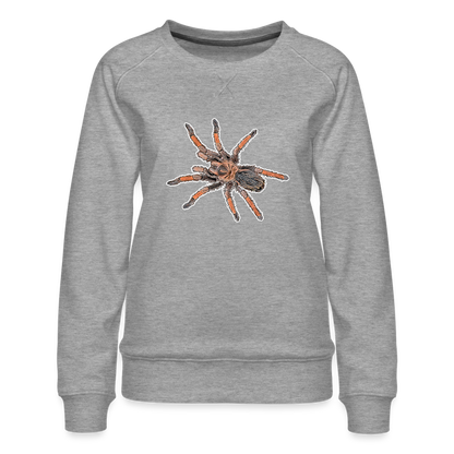 Frauen Pullover Brachypelma emilia - Grau meliert