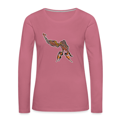 Frauen Longsleeve Phyllocrania paradoxa male - Malve