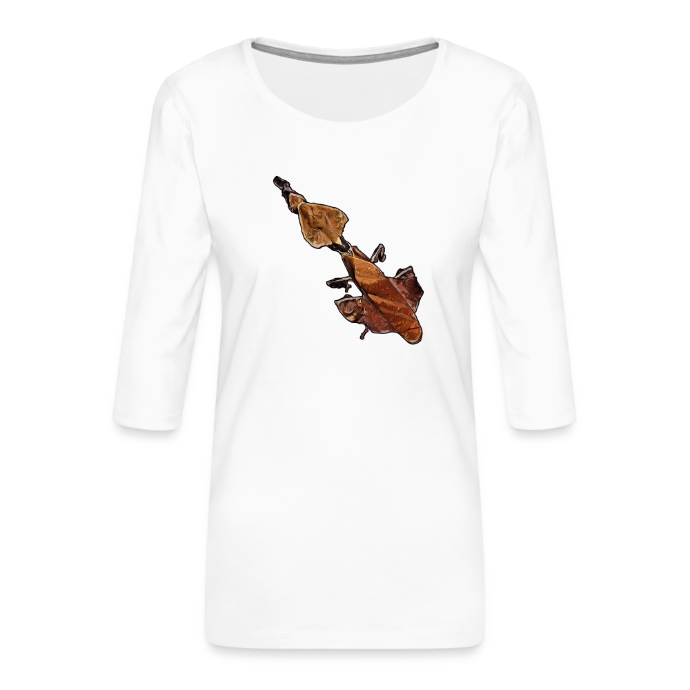 Frauen 3/4-Arm Shirt Phyllocrania paradoxa female - weiß
