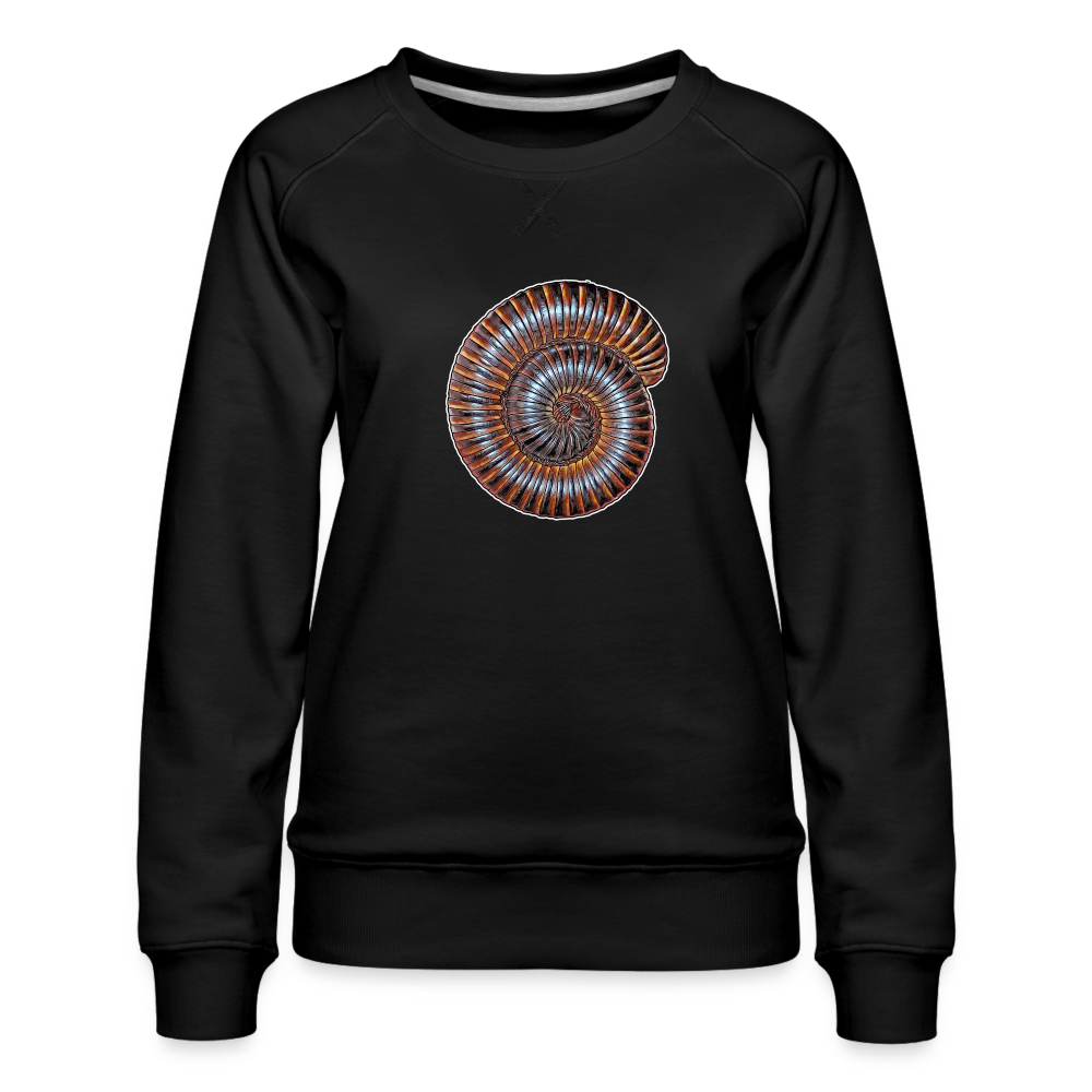 Frauen Pullover Archispirostreptus gigas - Schwarz