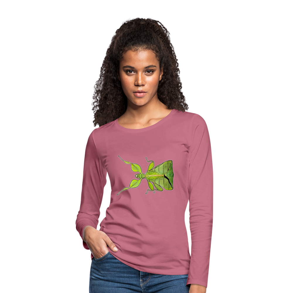 Frauen Longsleeve Phyllium philippinicum female - Malve