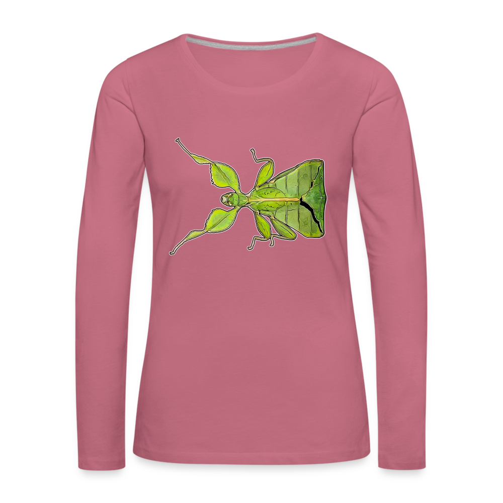 Frauen Longsleeve Phyllium philippinicum female - Malve