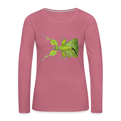 Frauen Longsleeve Phyllium philippinicum female - Malve