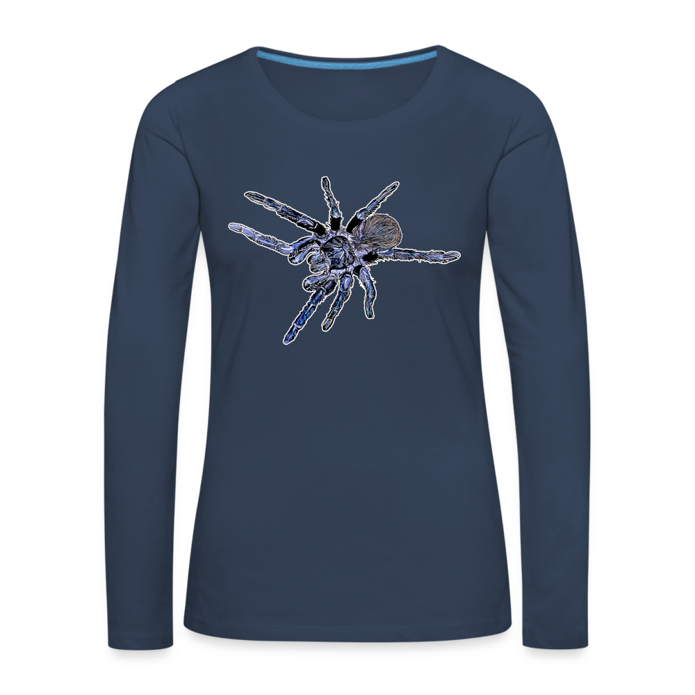 Frauen Longsleeve Pterinopelma sazimai - Navy