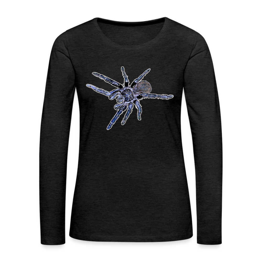 Frauen Longsleeve Pterinopelma sazimai - Anthrazit