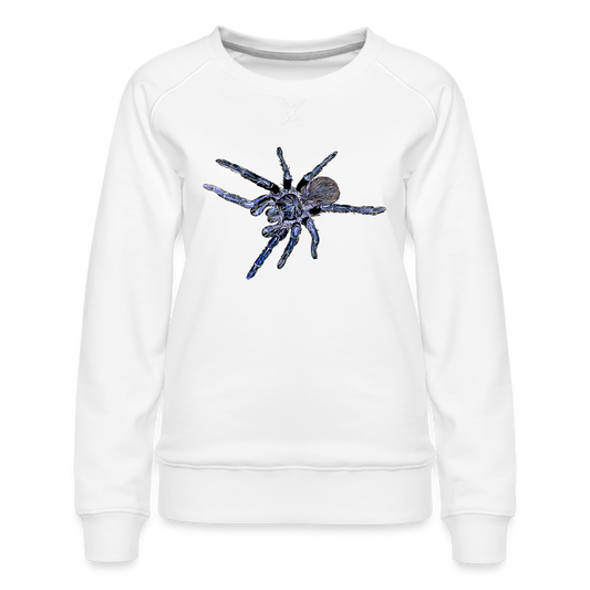 Frauen Pullover Pterinopelma sazimai - weiß