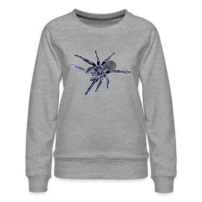 Frauen Pullover Pterinopelma sazimai - Grau meliert