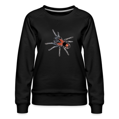 Frauen Pullover Cyriocosmus elegans - Schwarz