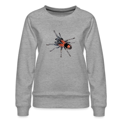 Frauen Pullover Cyriocosmus elegans - Grau meliert