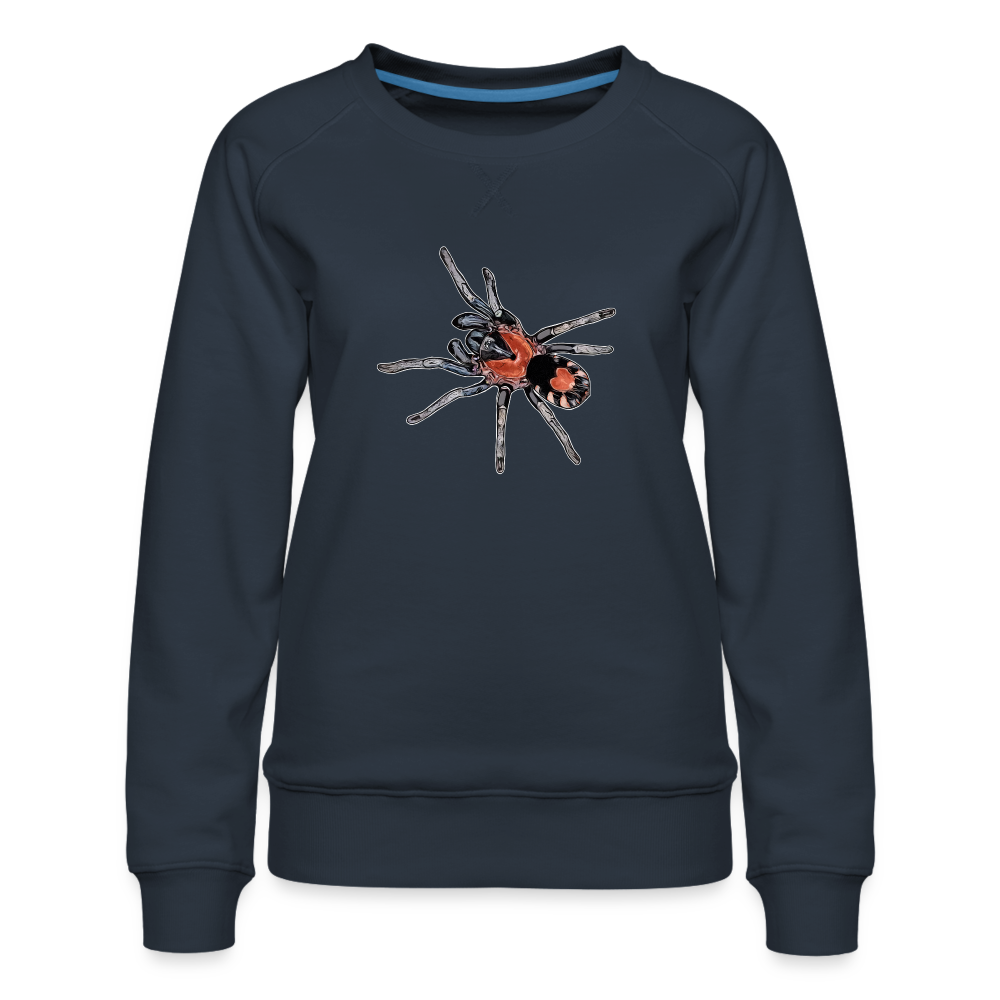 Frauen Pullover Cyriocosmus elegans - Navy