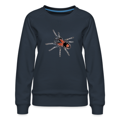 Frauen Pullover Cyriocosmus elegans - Navy