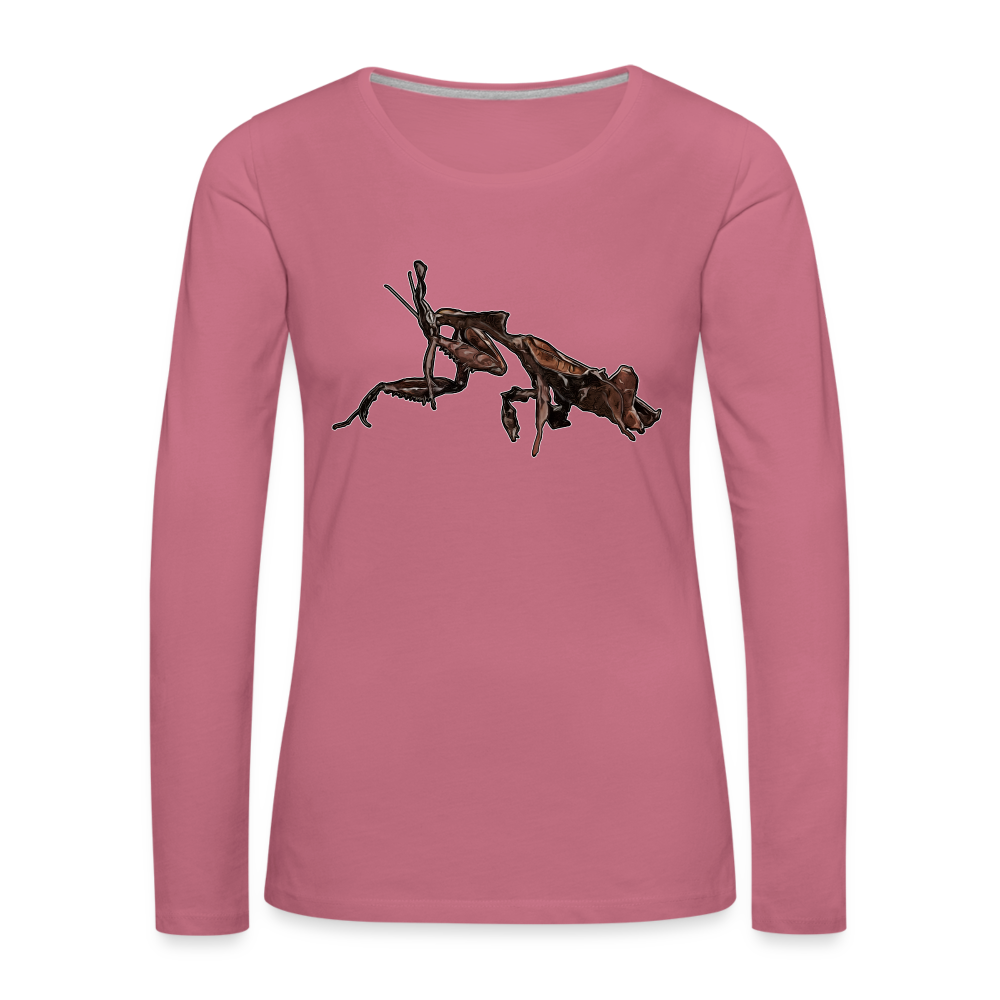 Frauen Longsleeve Phyllocrania paradoxa female 2 - Malve