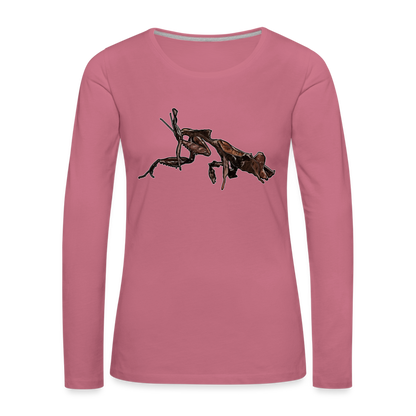 Frauen Longsleeve Phyllocrania paradoxa female 2 - Malve