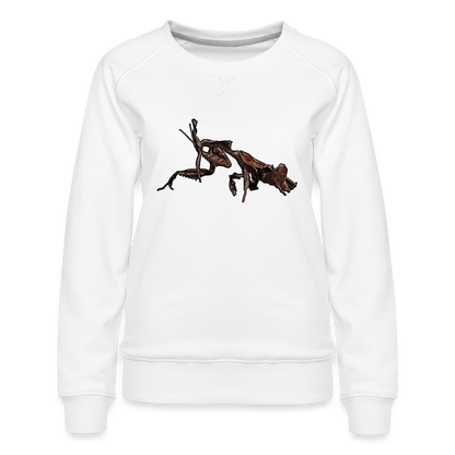 Frauen Pullover Phyllocrania paradoxa female 2 - weiß