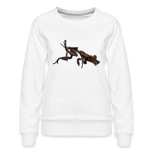 Frauen Pullover Phyllocrania paradoxa female 2 - weiß