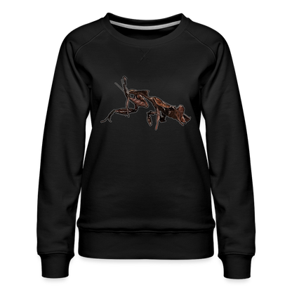 Frauen Pullover Phyllocrania paradoxa female 2 - Schwarz