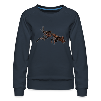 Frauen Pullover Phyllocrania paradoxa female 2 - Navy